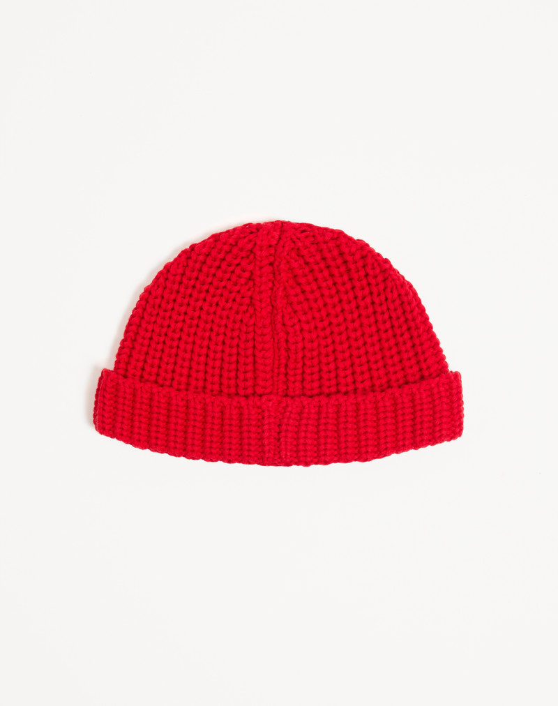 Valentino VLOGO SIGNATURE KNITTED COTTON BEANIE outlook