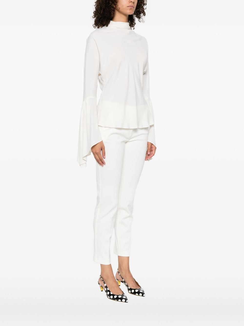 bell-sleeve top - 3