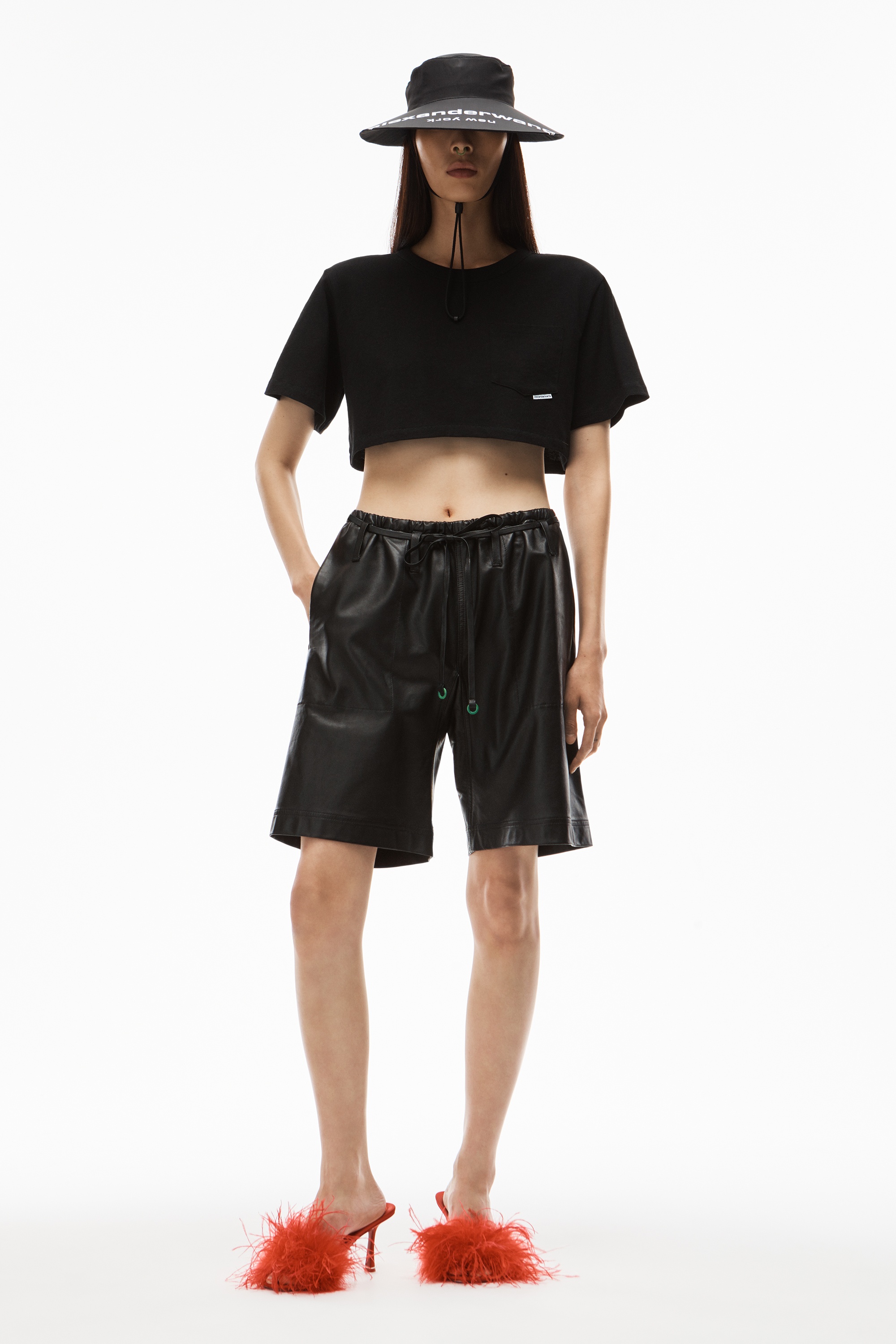 HIGH TWIST CROP TEE - 6