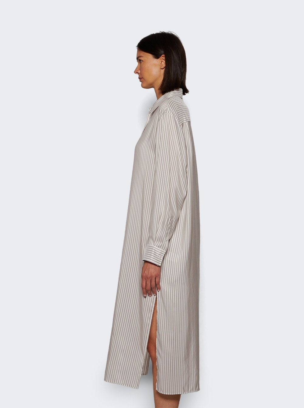 Chihiro Dress White And Grey - 3