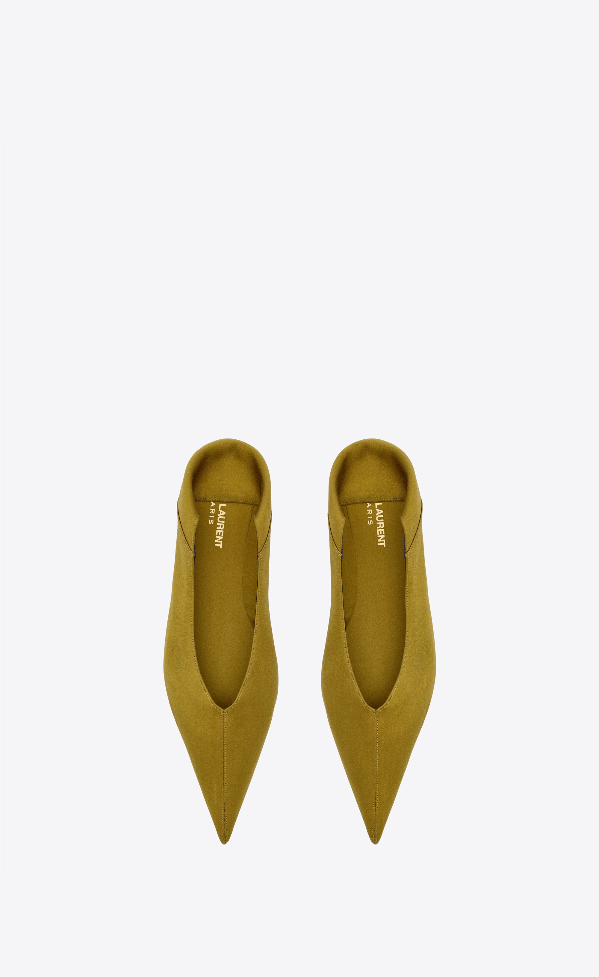 【送関込】Saint Laurent☆Nour slippers SAINT LAURENT nour slippers in satin | ysl | REVERSIBLE