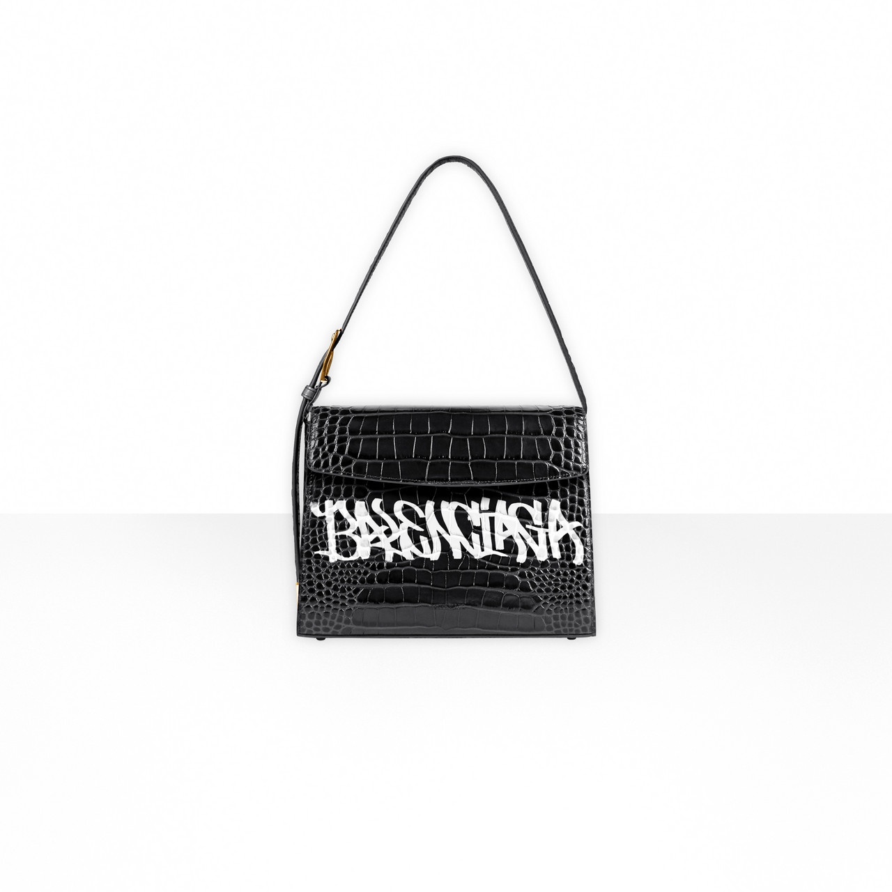 Ghost Graffiti Medium Shoulder Bag - 1