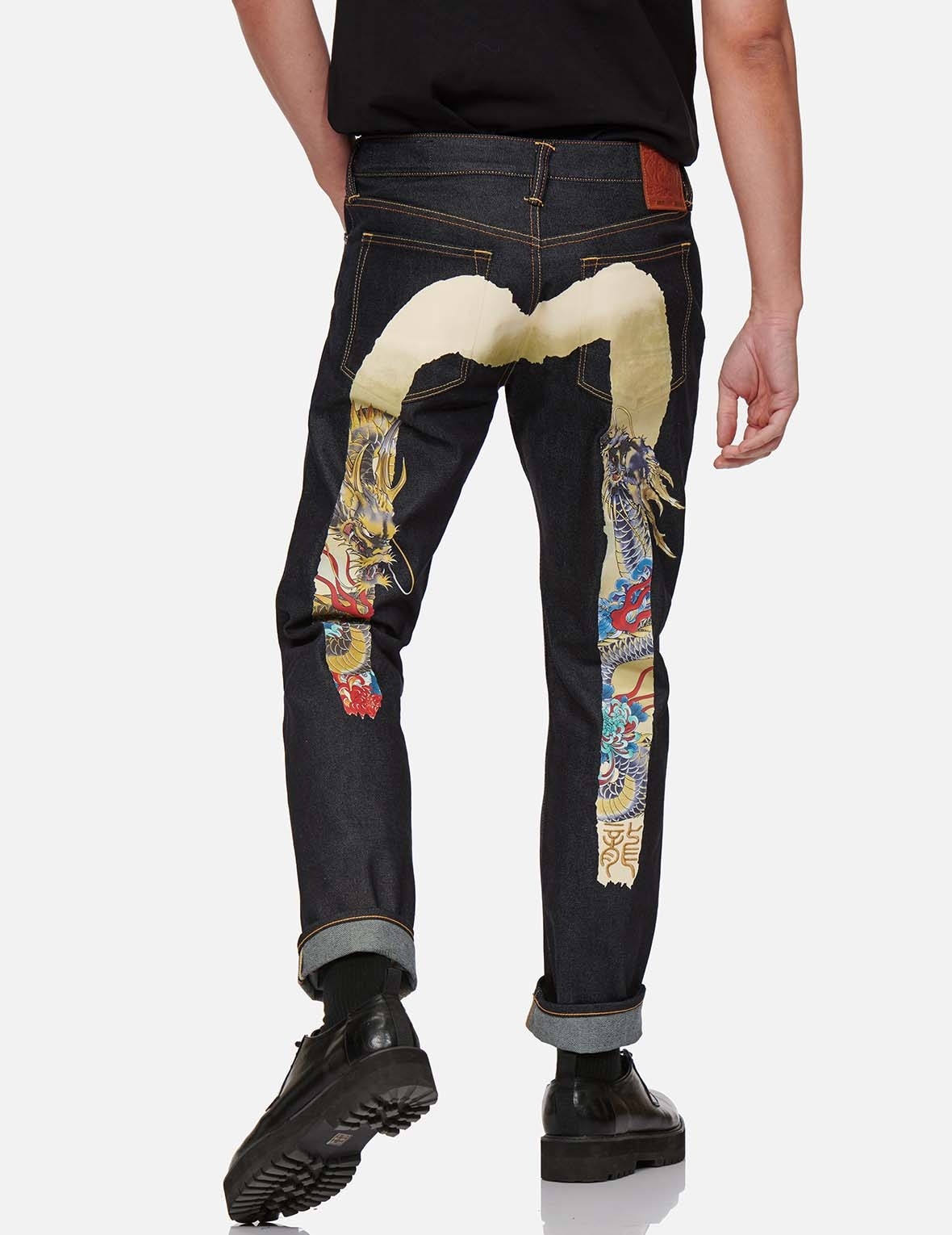 GRADATED DRAGON DAICOCK CARROT FIT JEANS #2017 - 3