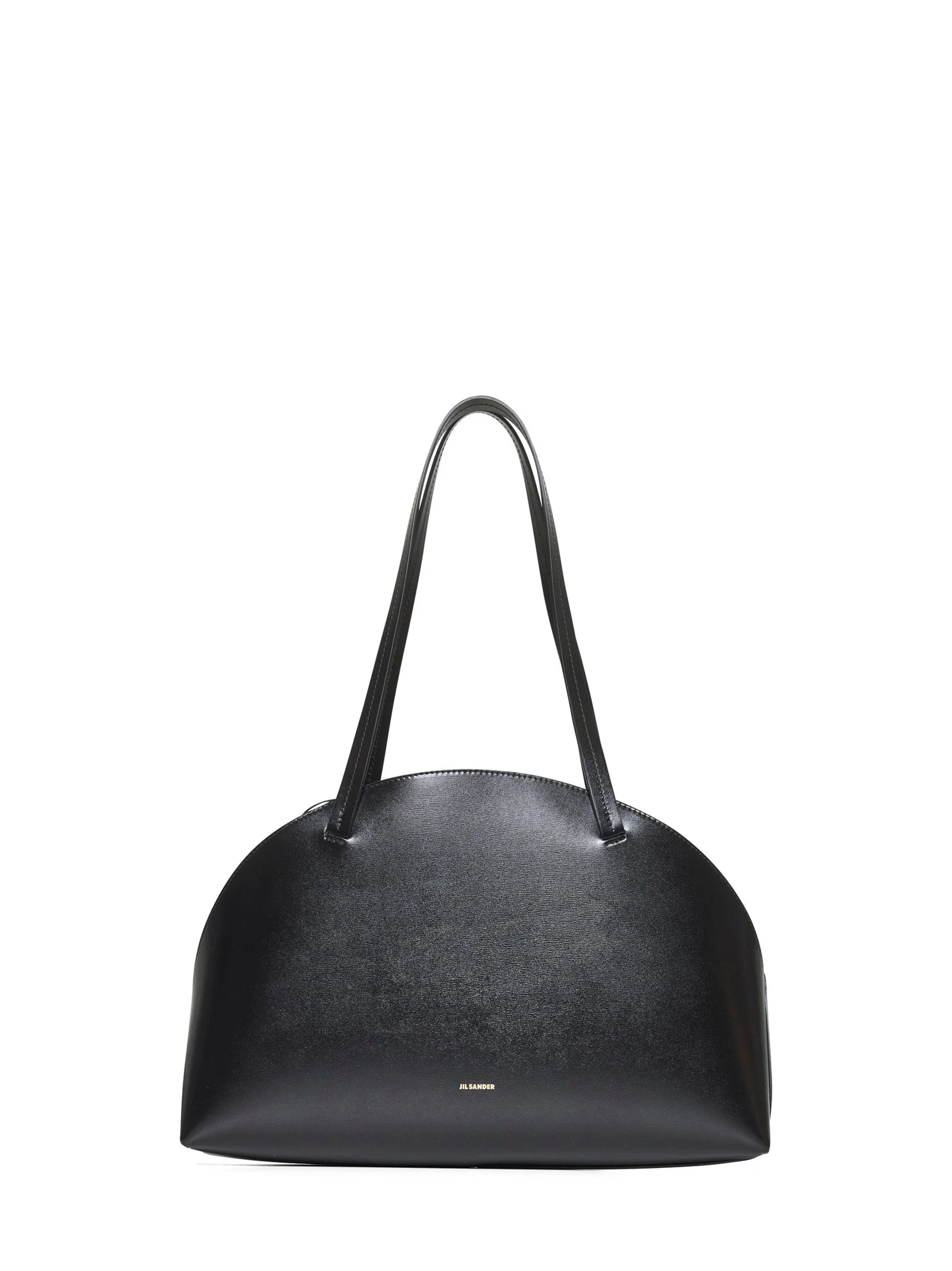 Jil Sander Women Black Curve Shoulder Medium Shoulder Bag - 1