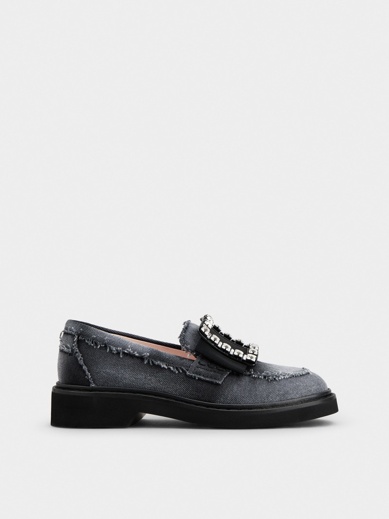 Viv' Rangers Loafers in denim - 1