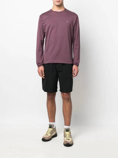 Stone Island star embroidery long-sleeved T-shirt outlook