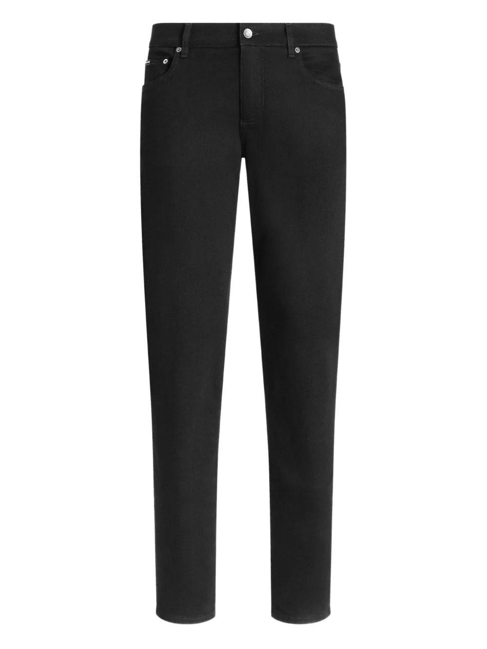 logo patch denim - 1