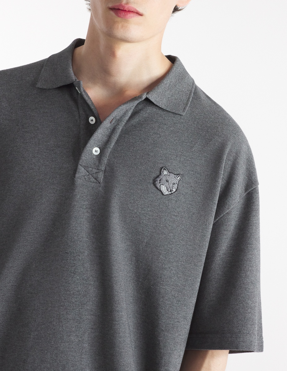 BOLD FOX HEAD PATCH OVERSIZE POLO - 4