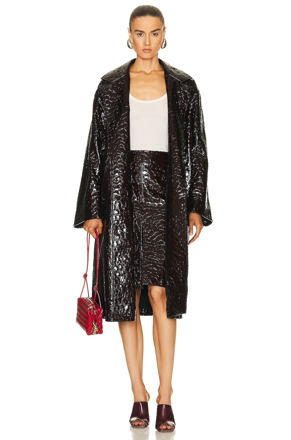 Embossed Skirt - 4