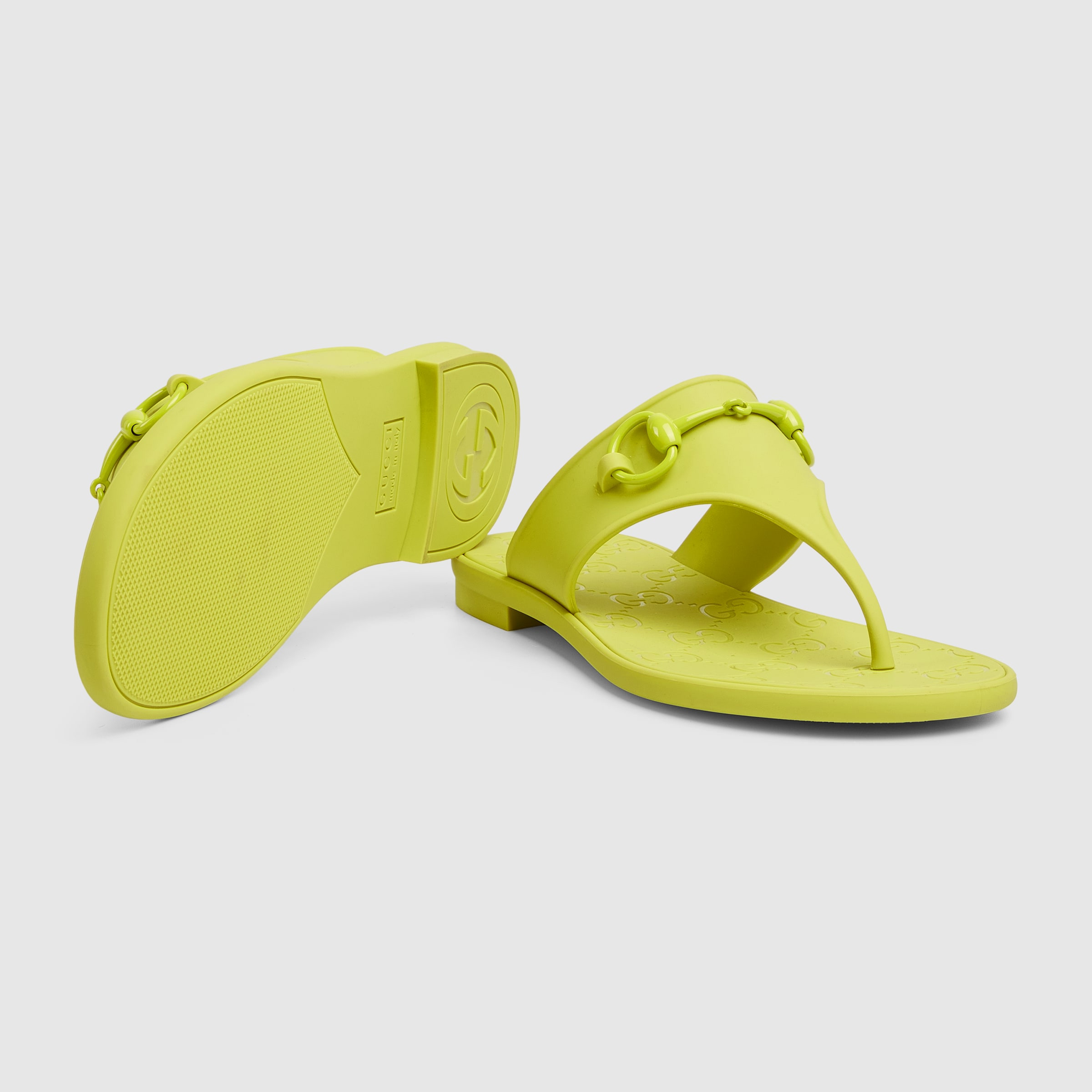 Women's thong sandal with Horsebit - 6