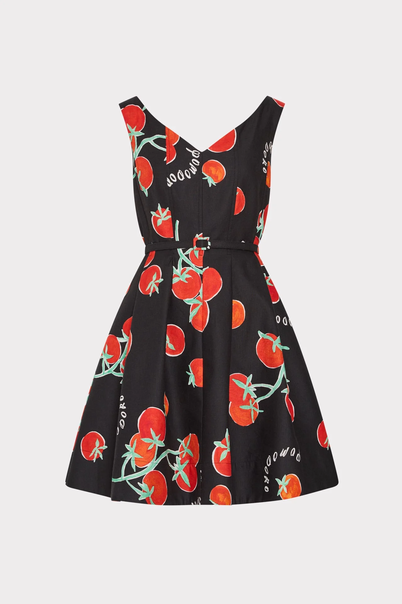 Peggy Off The Shoulder Printed Mini Dress - 1