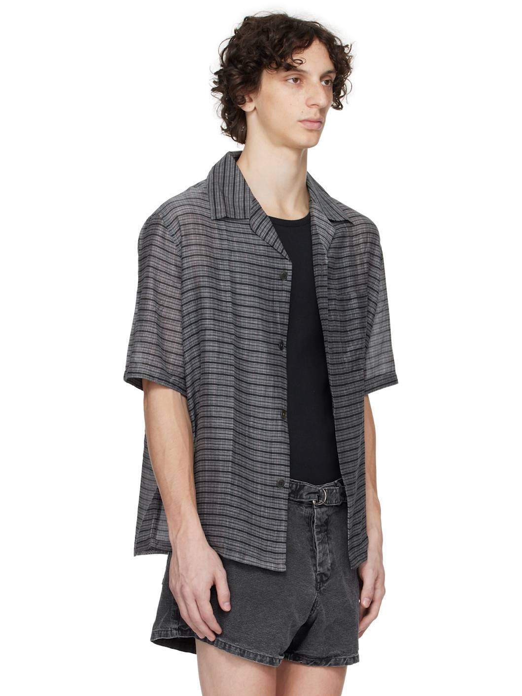 Gray Heusen Shortsleeve Shirt - 2