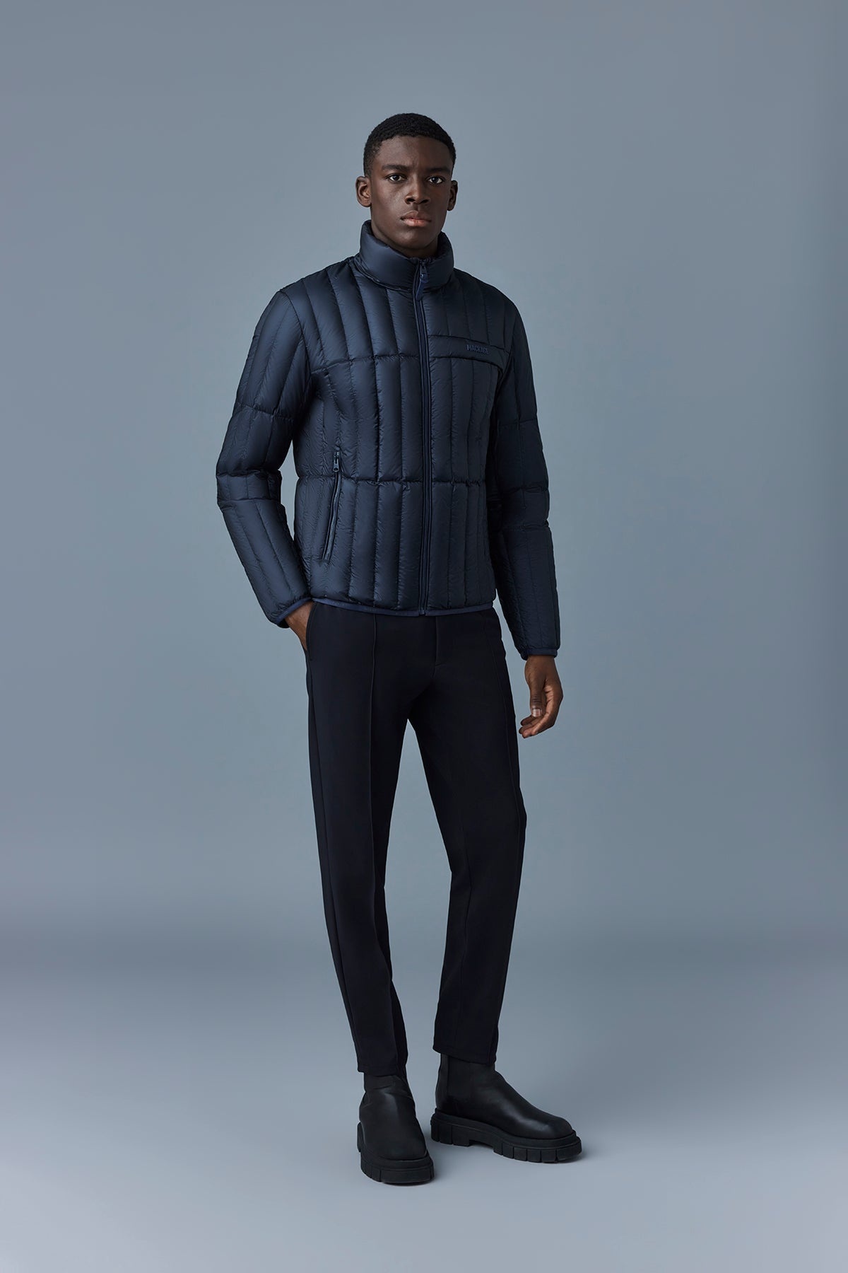 PHILIP Translucent ripstop light down jacket - 4