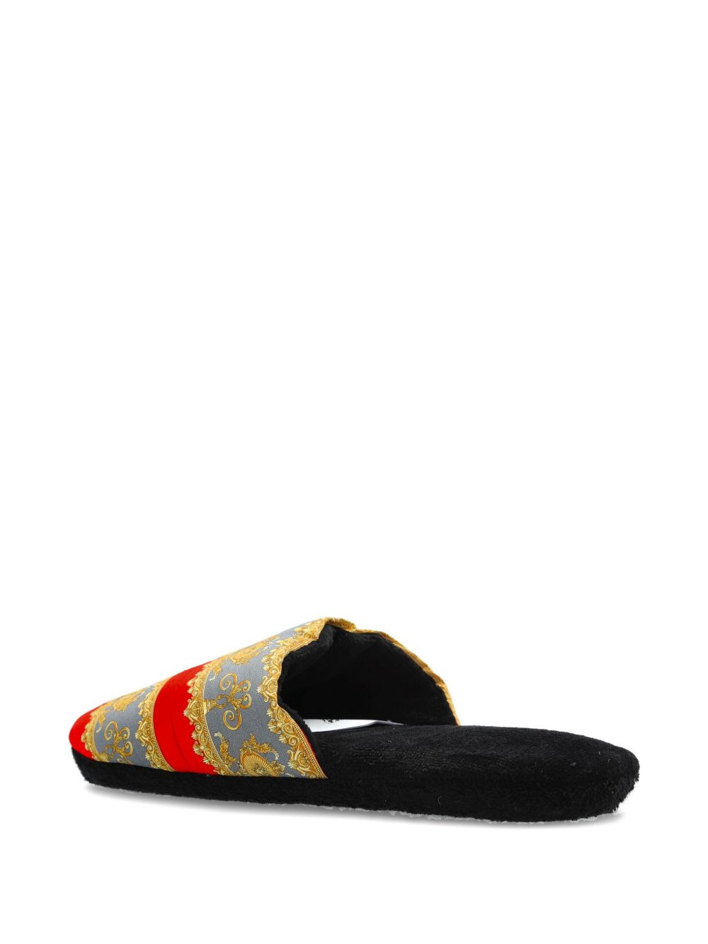 Barocco stripe slippers - 3