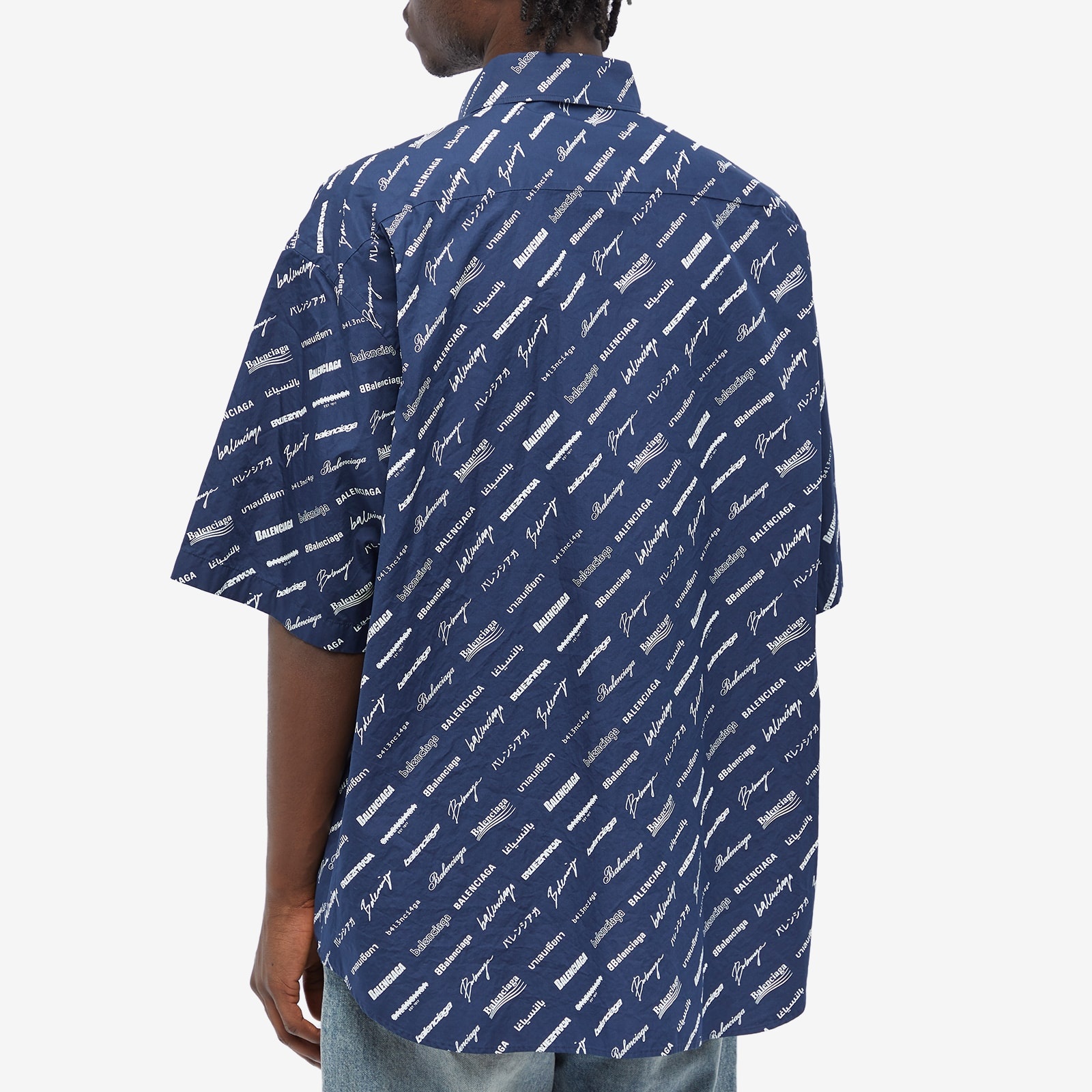 Balenciaga Logo Short Sleeve Shirt - 3