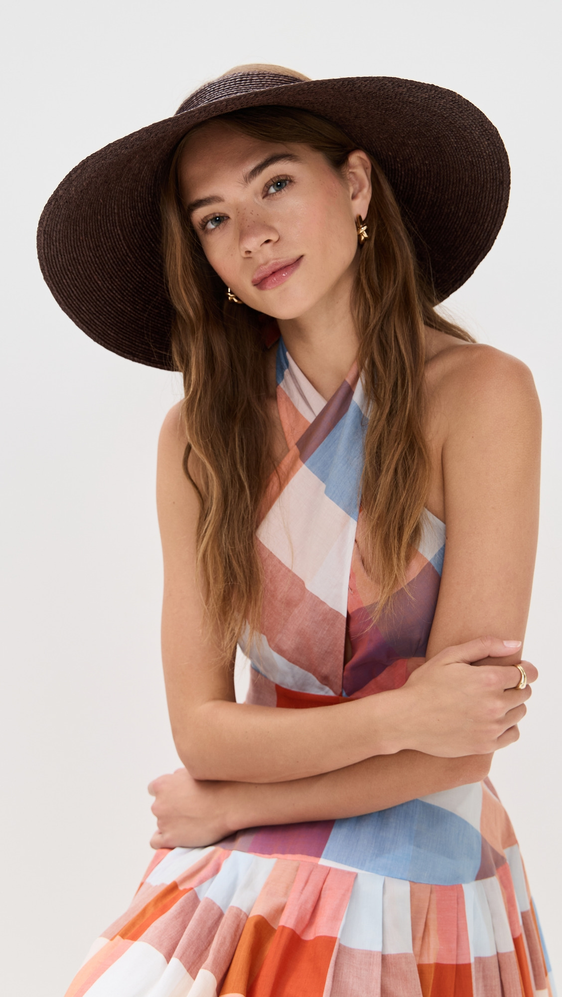 Birdie Raffia Straw Visor - 2