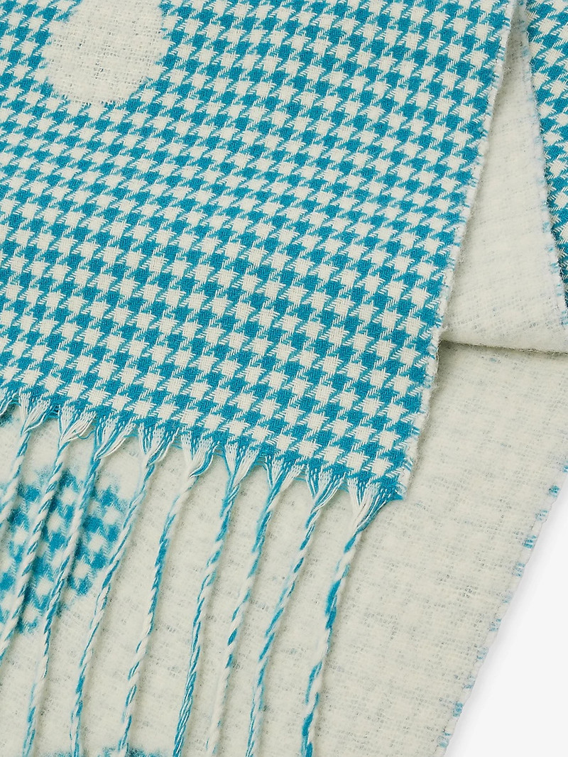 Holzweiler Holzweiler x Bjarne Melgaard x Caviar Kaspia Bambino wool-blend scarf outlook