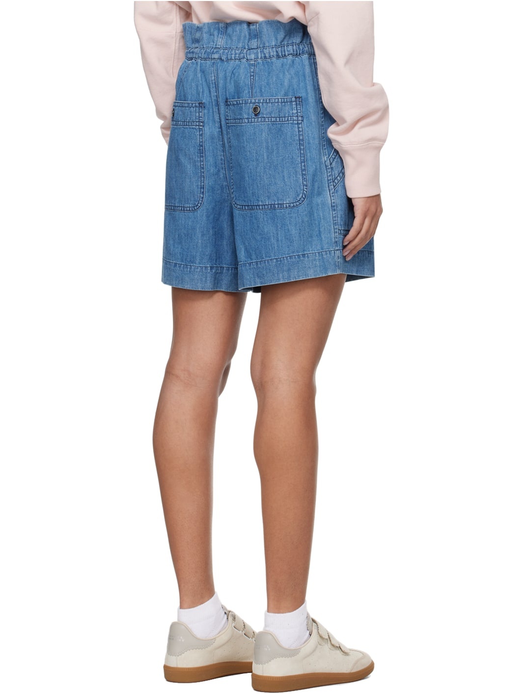 Blue Ipolyte Shorts - 3