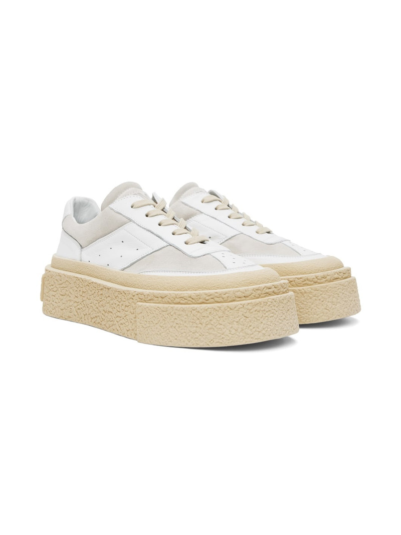 White Platform Sneakers 4