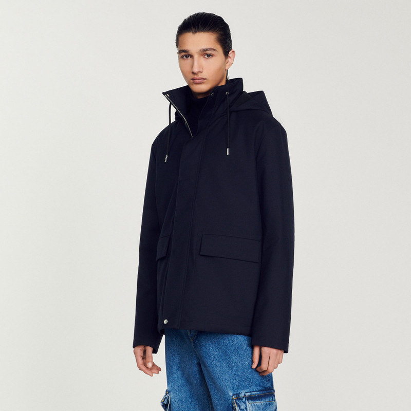 Sandro Technical coat outlook
