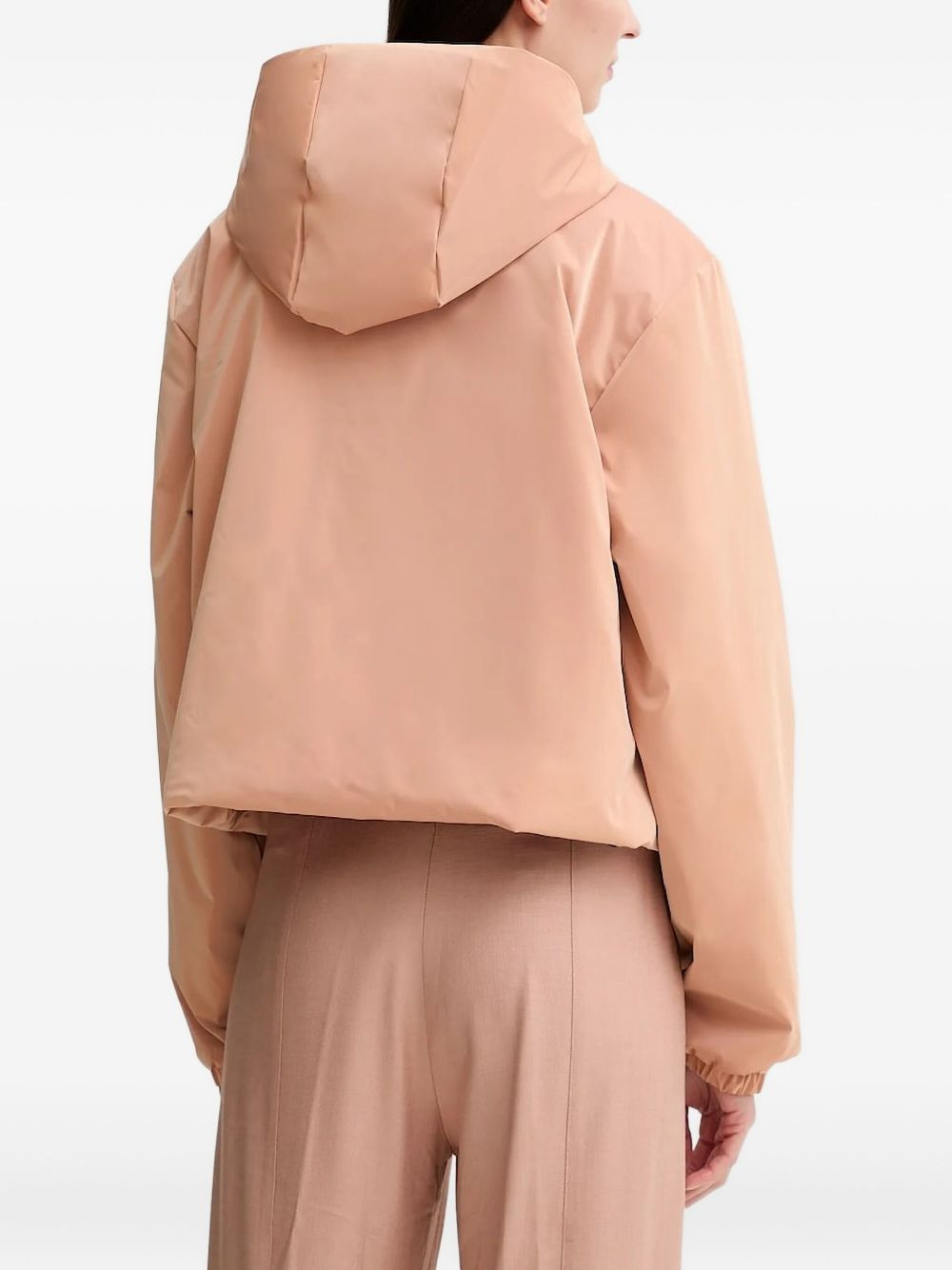 drawstring hooded jacket - 4