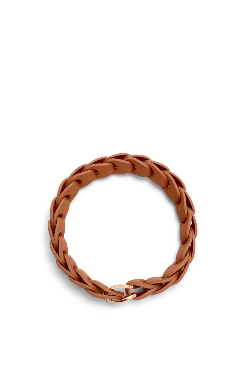 Loewe Woven bracelet in calfskin outlook
