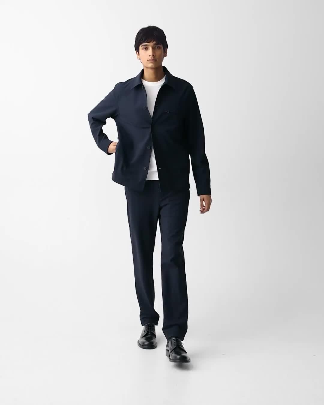 Overshirt in Precision Ponte - 7