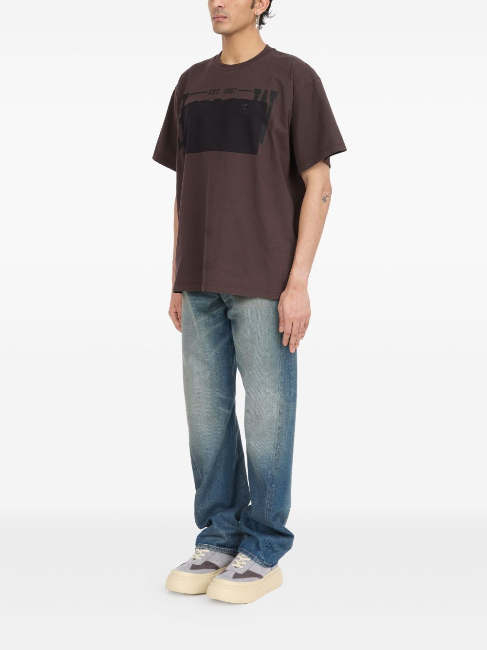 graphic-print cotton t-shirt - 4