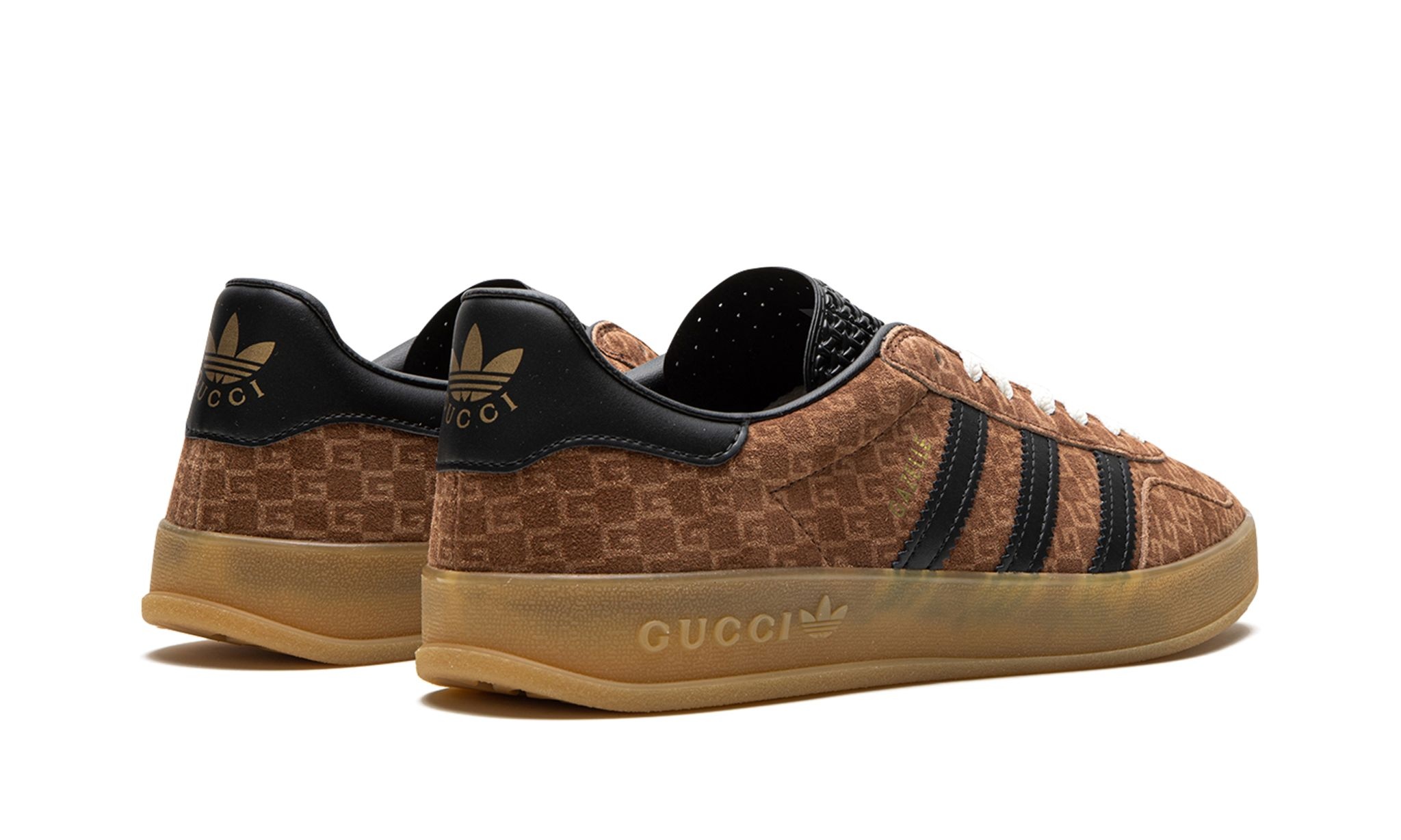 Adidas Gucci Gazelle "GG Monogram - Brown" - 1