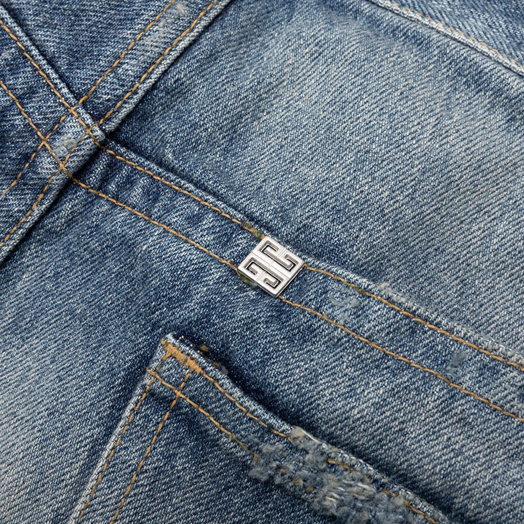 TROUSERS - LIGHT BLUE - 5