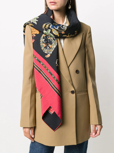 Etro paisley print silk scarf outlook