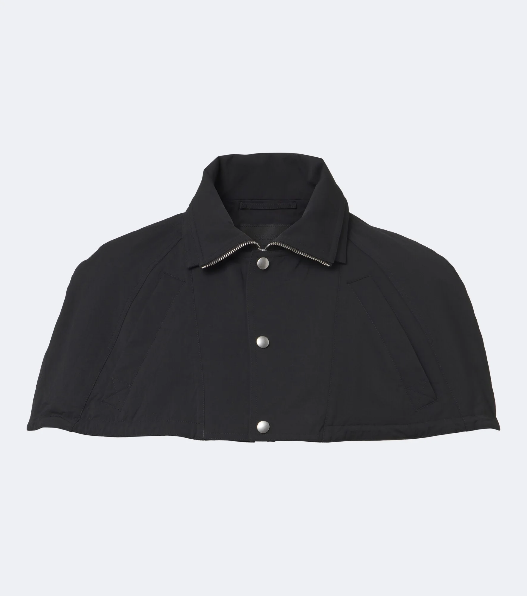 Re-Nylon cropped cape - 1