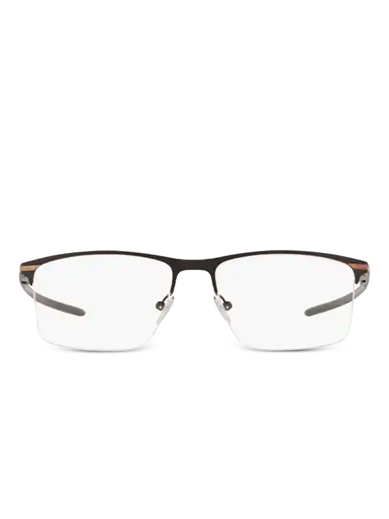 Tie Bar half-rim glasses 1