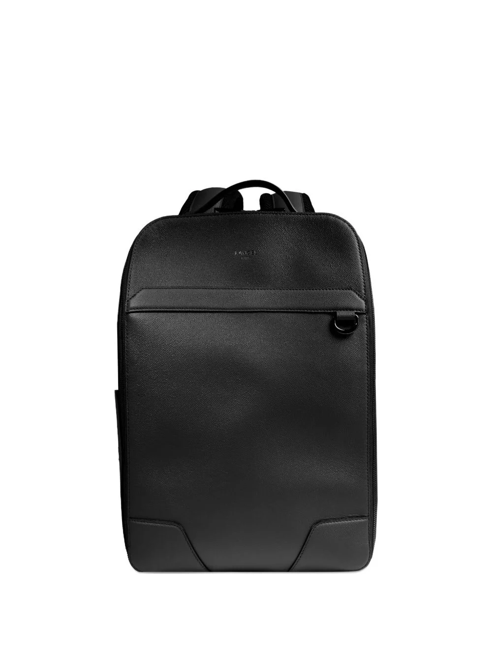 leather top-handle backpack - 1