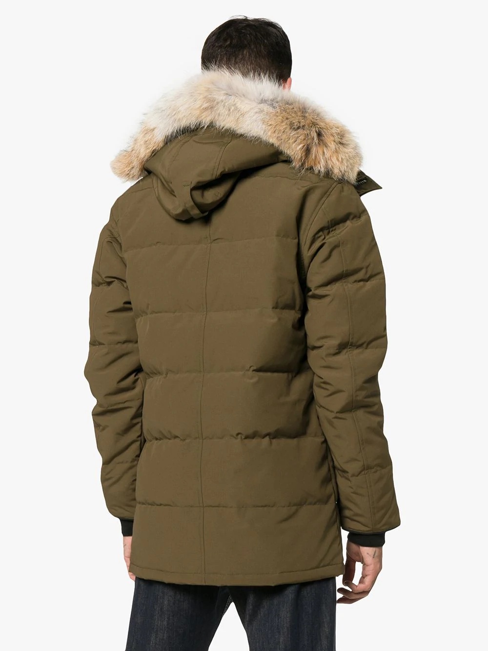 carson coyote fur trim parka - 4