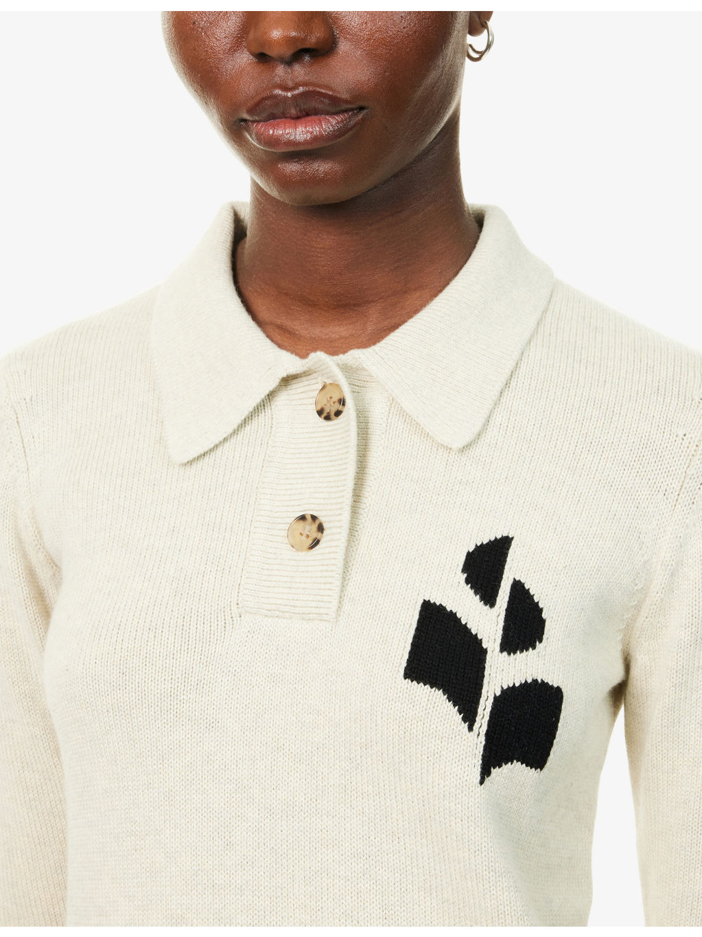 Nola Intarsia Cotton-Blend Knitted Jumper - 5
