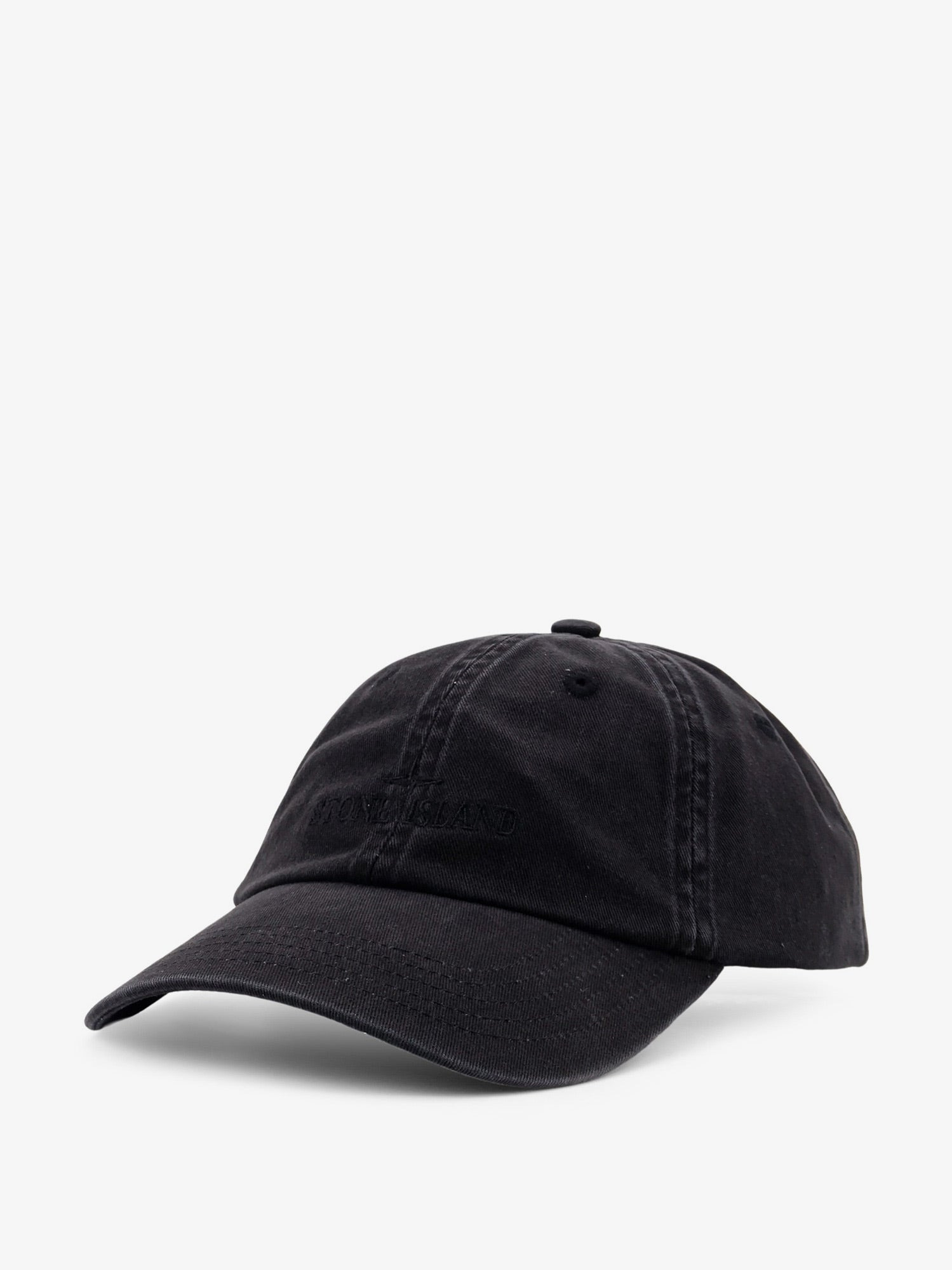 Stone Island Men Cotton Baseball Hat - 2