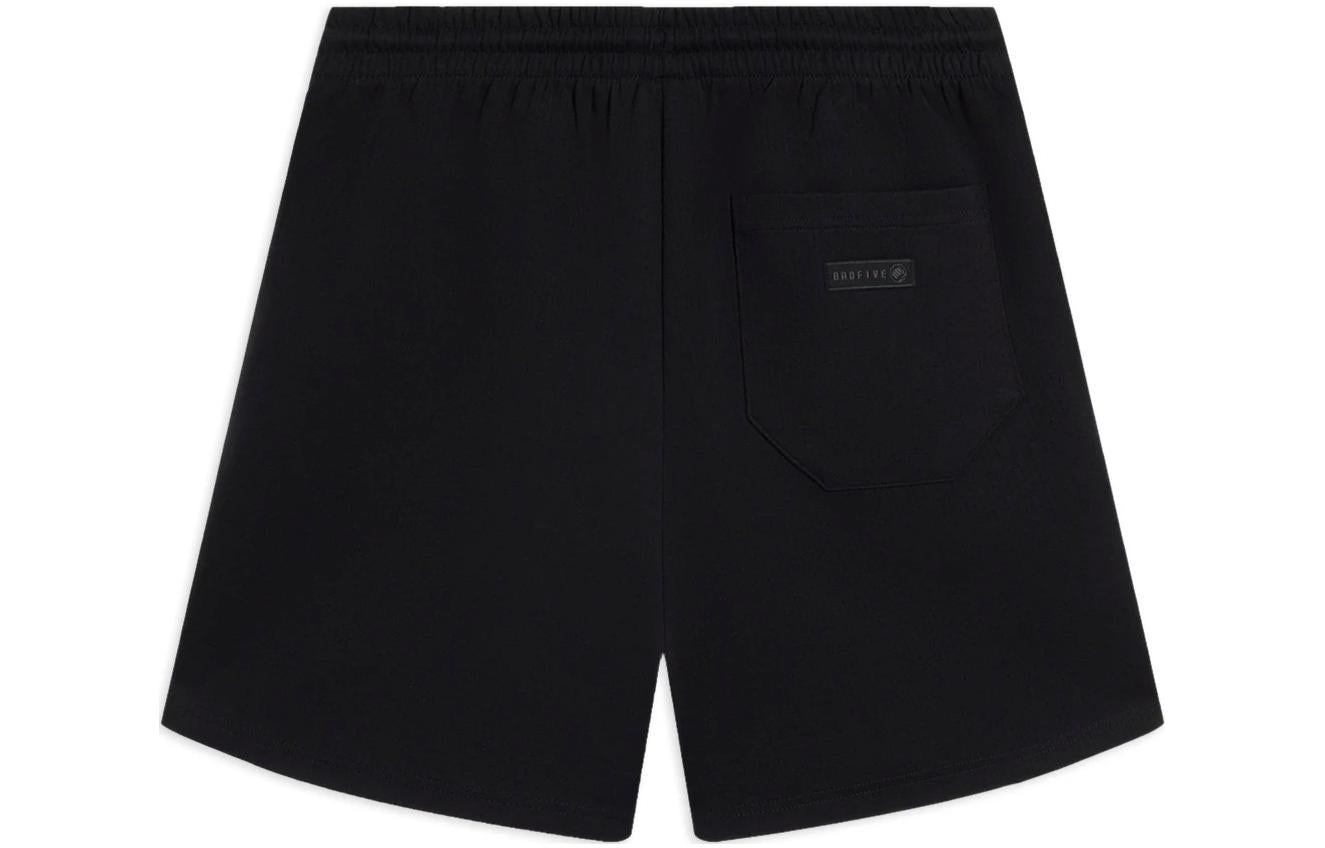 Li-Ning BadFive Hood Graphic Shanghai City Limited Shorts 'Black' AKSSA75-3 - 2