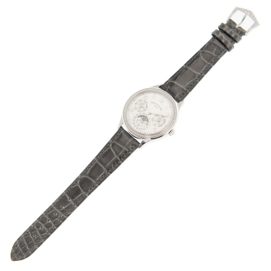 Patek Philippe Grand Complications Perpetual Automatic Diamond White Dial Ladies Watch 7140G-001 - 3