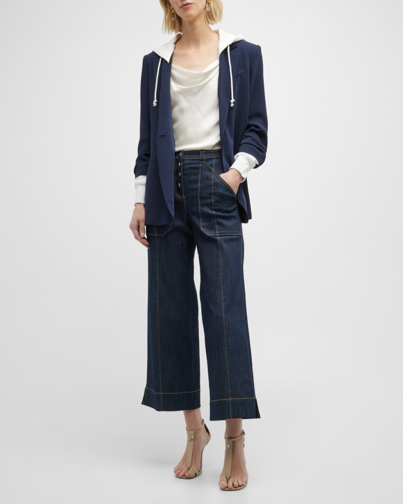 Cinq à Sept Hooded Khloe Jacket outlook
