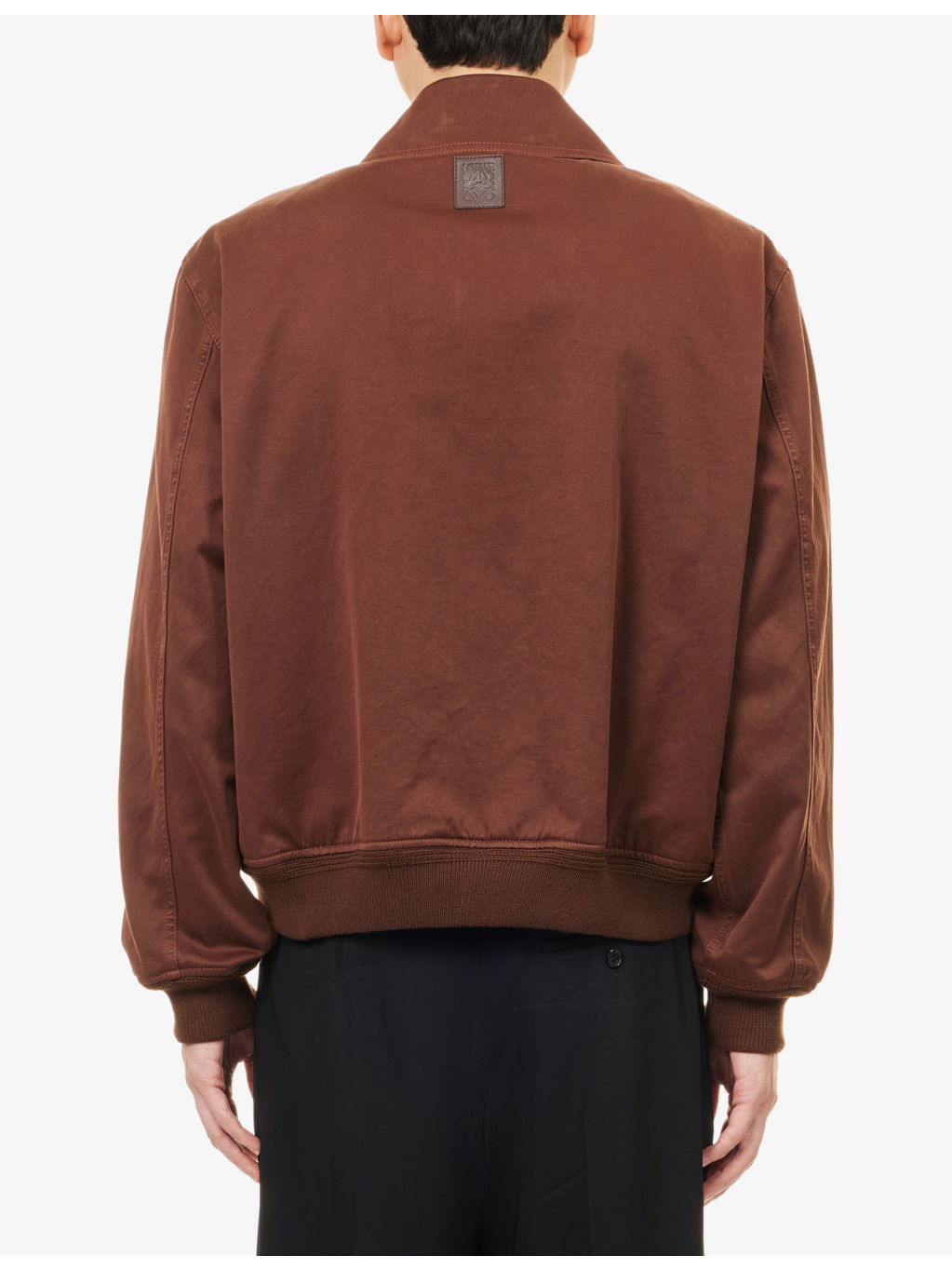 Patch-Pocket Long-Sleeve Cotton Jacket - 4