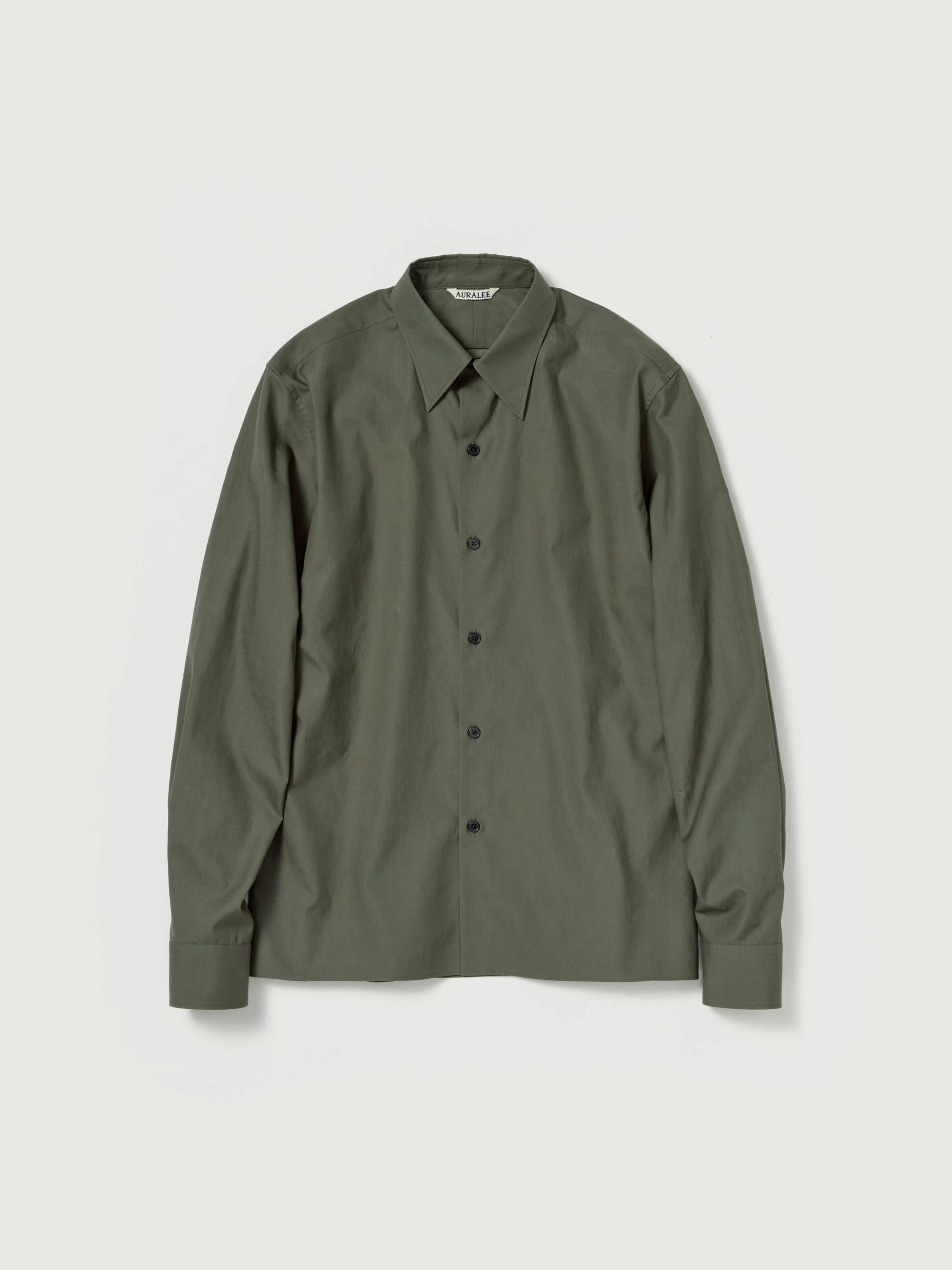 WASHED FINX TWILL SLIM SHIRT - 1