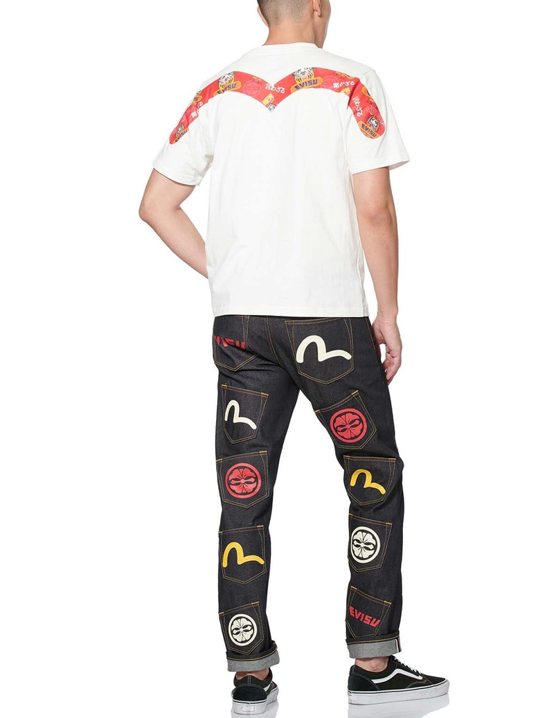 MULTI POCKET SLIM STRAIGHT FIT JEANS #2010 3