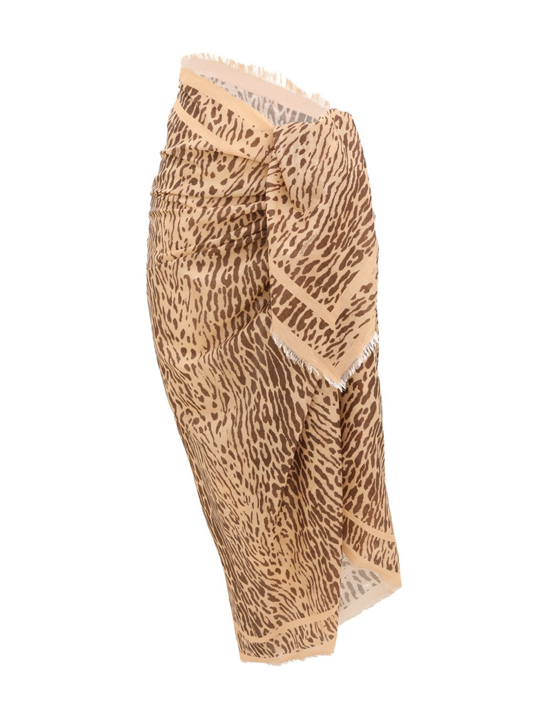 PRINTED COTTON PAREO 1