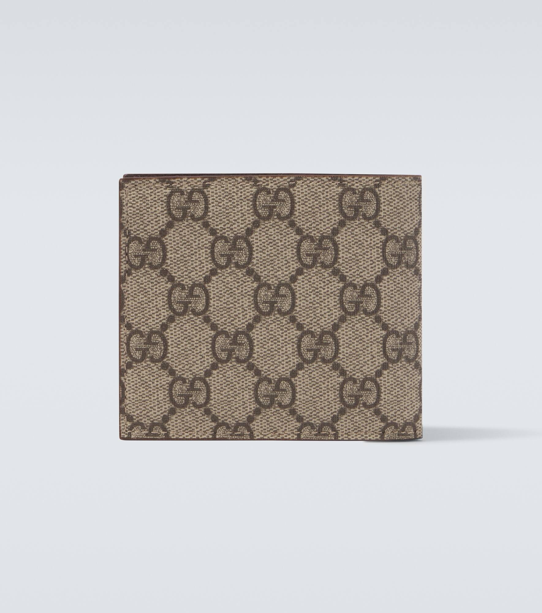 GG faux leather bifold wallet - 3