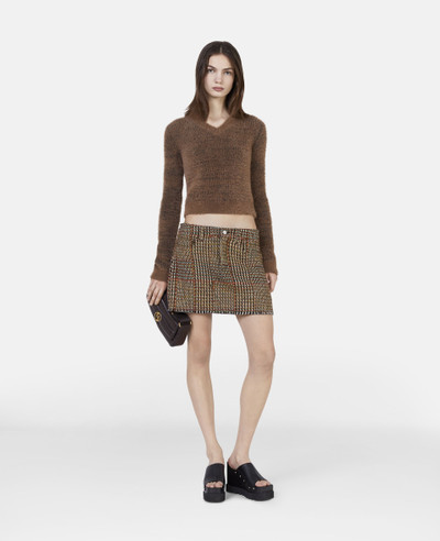 Stella McCartney Wool Tweed Mini Skirt outlook