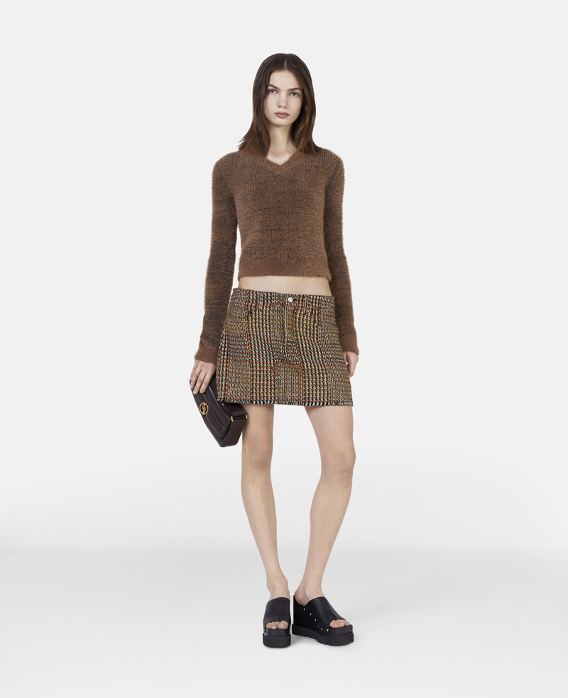 Stella McCartney Wool Tweed Mini Skirt outlook