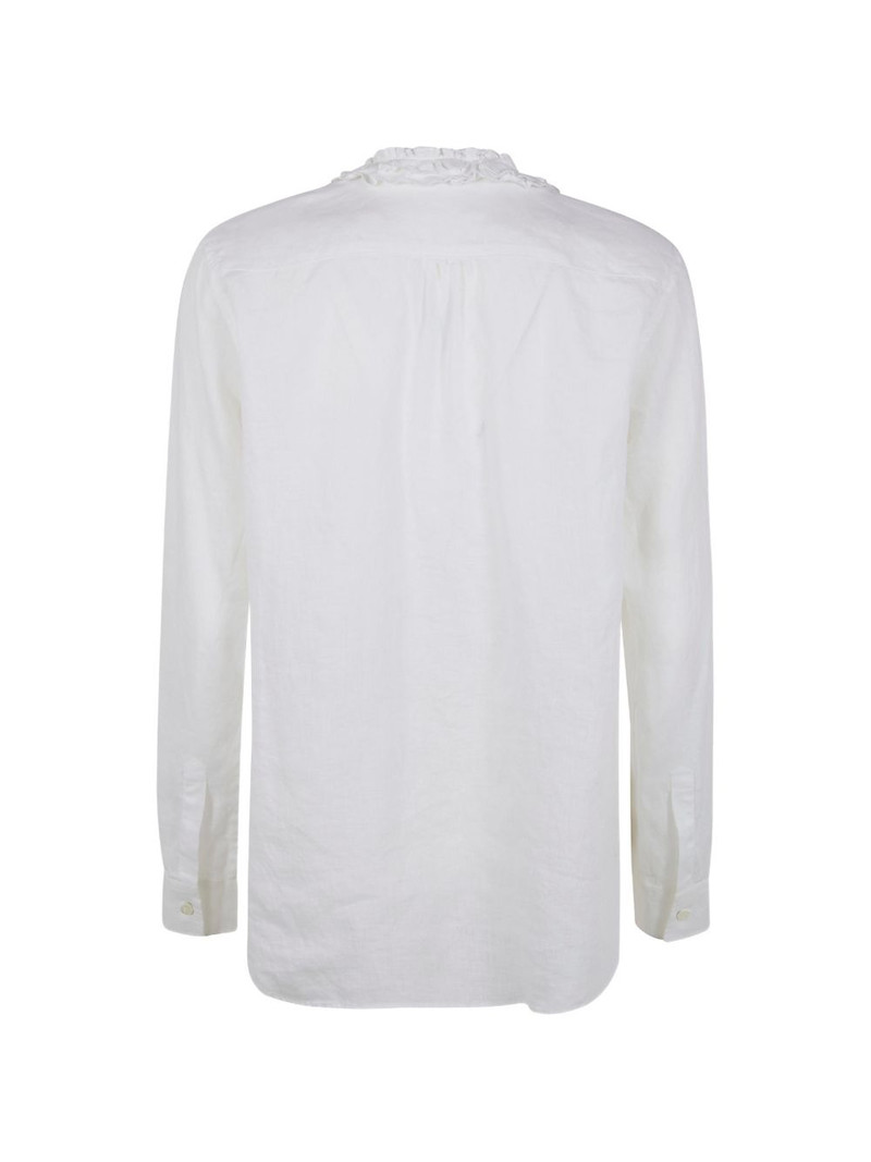 Aspesi ruffled-collar shirt outlook