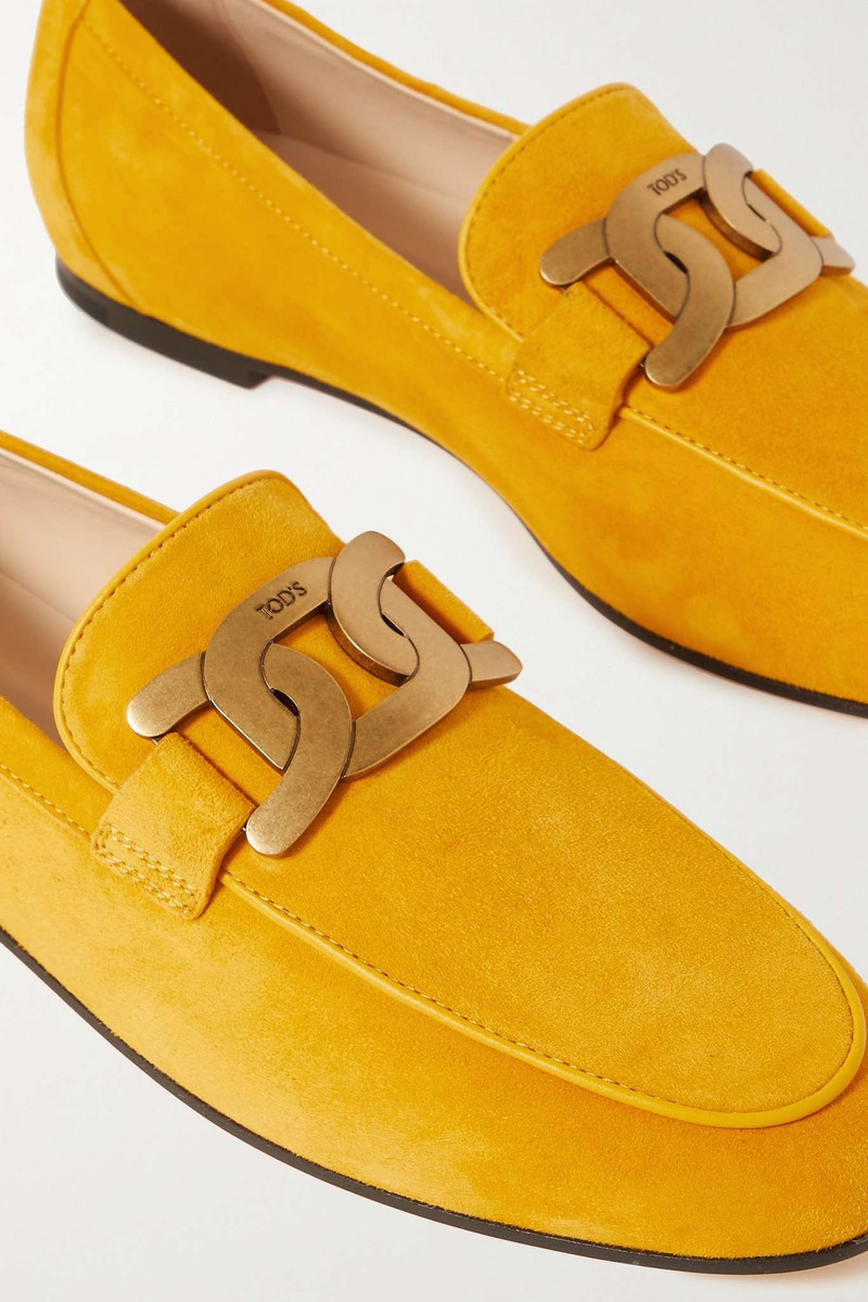 Kate embellished suede loafers 4