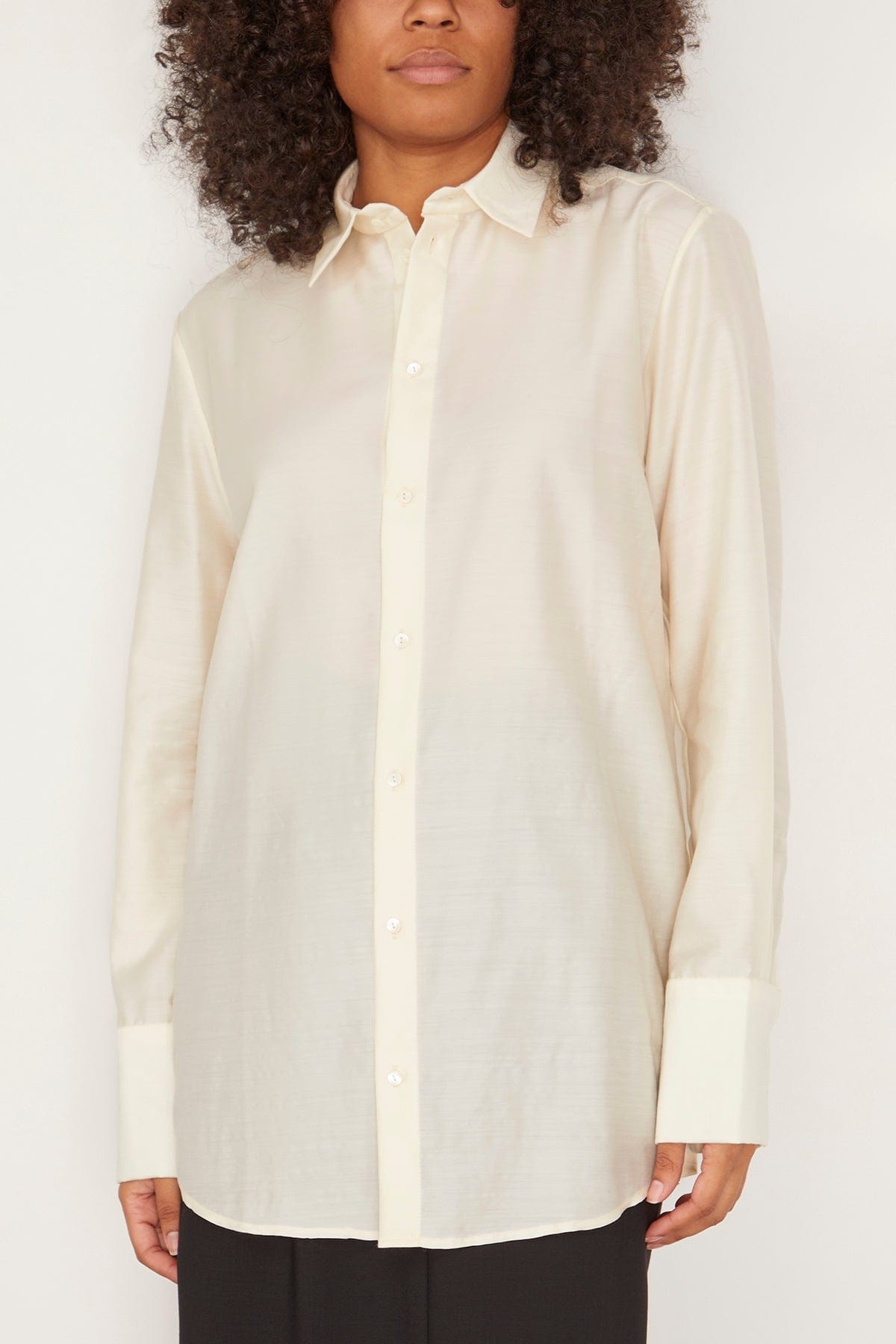 Adam Shirt in Off White - 3
